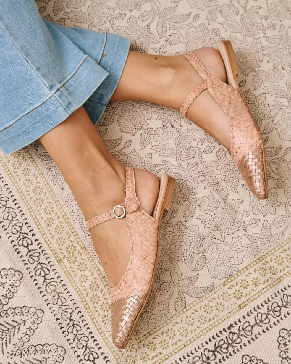 TRENZADOS | BAILARINAS>Polin et moi Bailarina Destalonada Milma beige