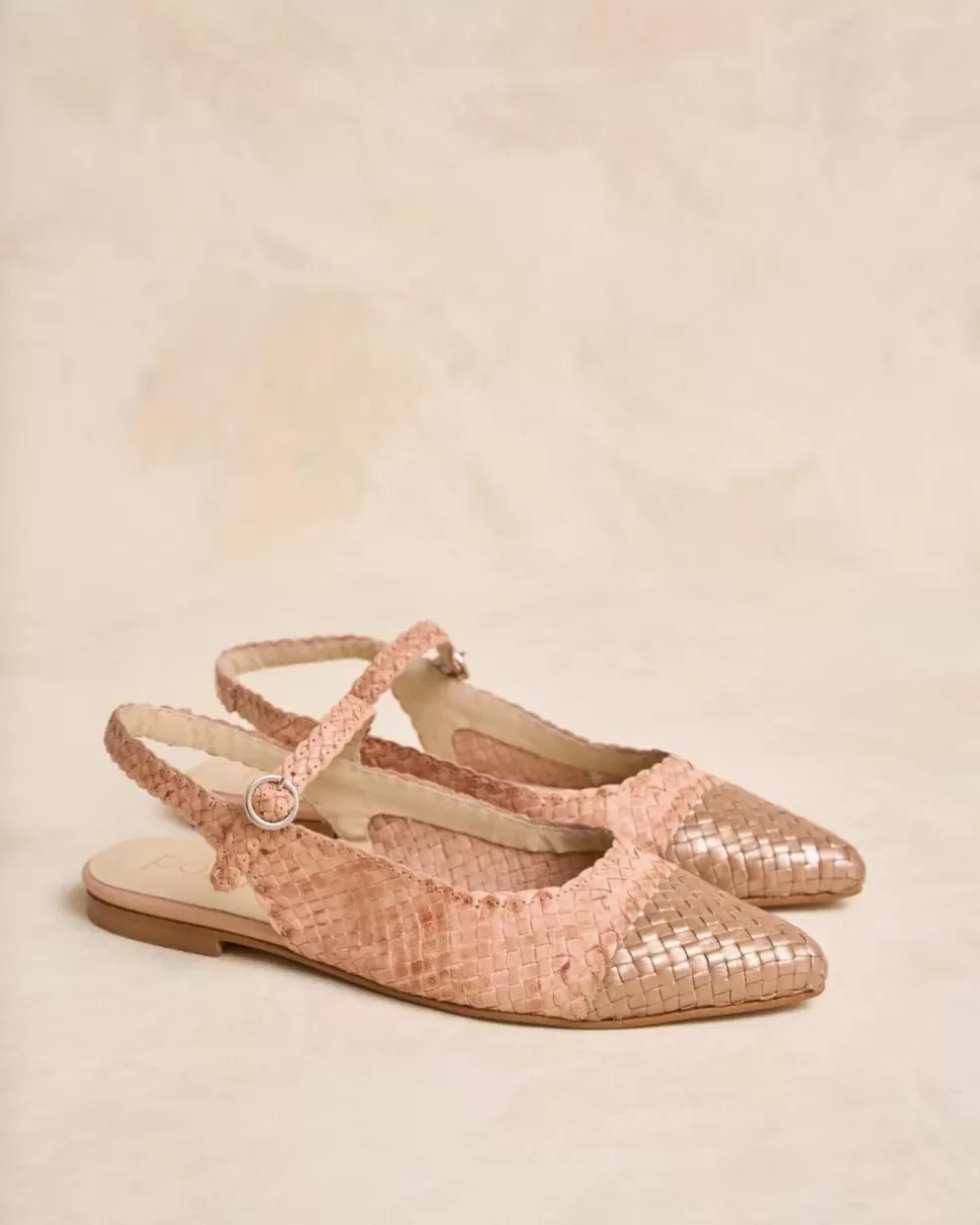 TRENZADOS | BAILARINAS>Polin et moi Bailarina Destalonada Milma beige