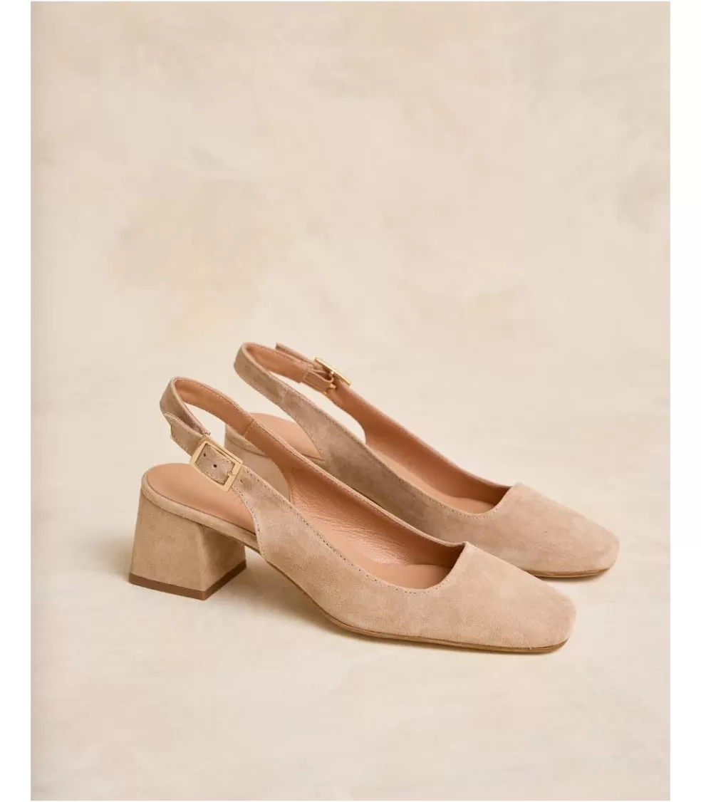 ZAPATOS DE TACÓN>Polin et moi Bailarina Destalonada Timbra Arena