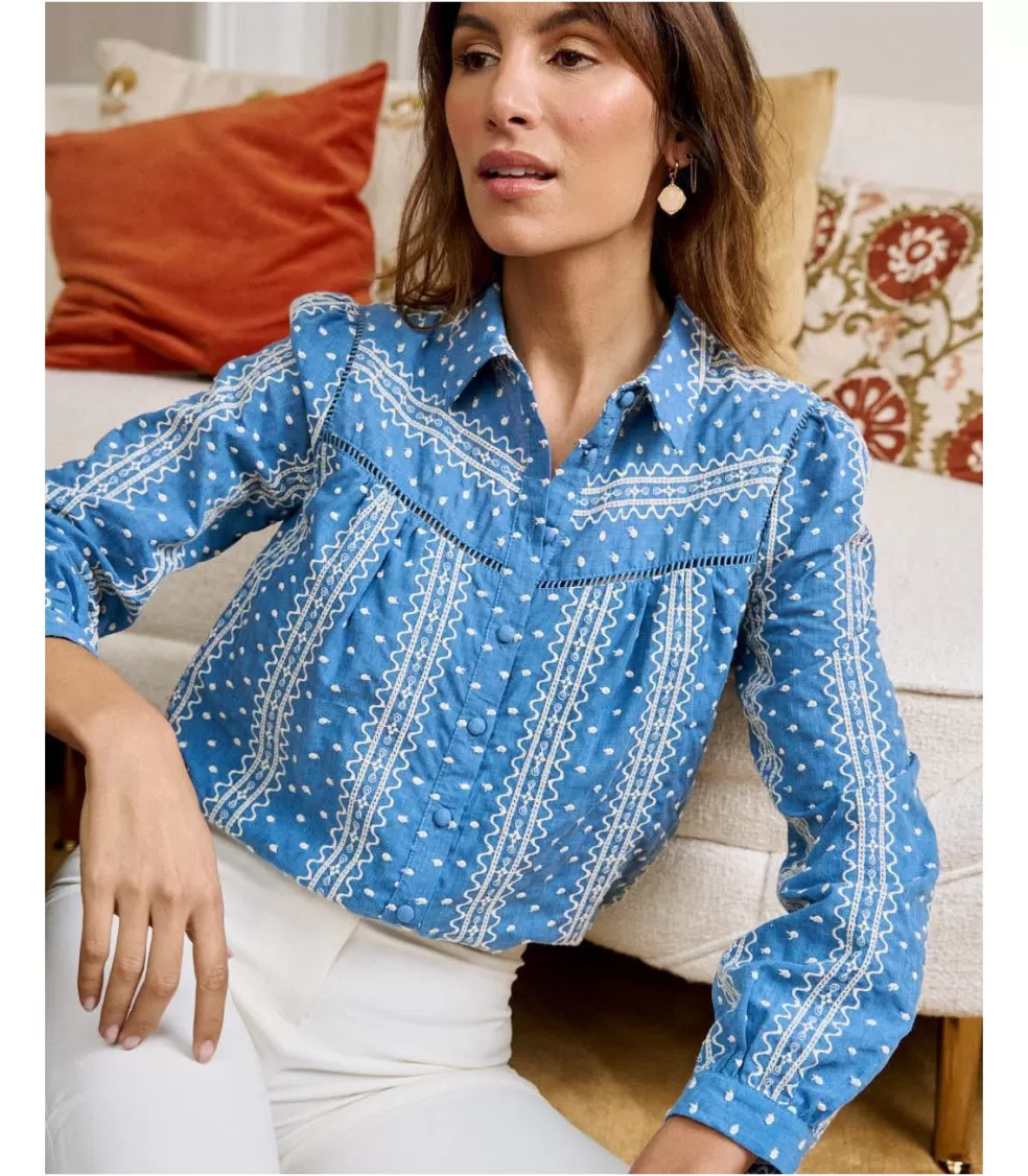 BLUSAS Y CAMISAS>Polin et moi Blusa Denim Uxia