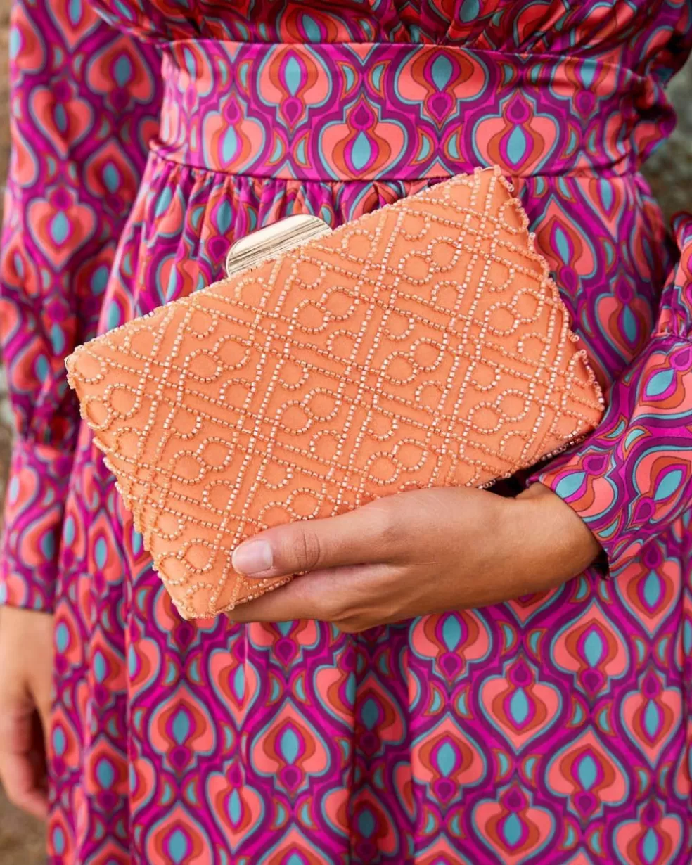 BOLSOS | COMPLEMENTOS>Polin et moi Bolso Clutch Talina Salmon
