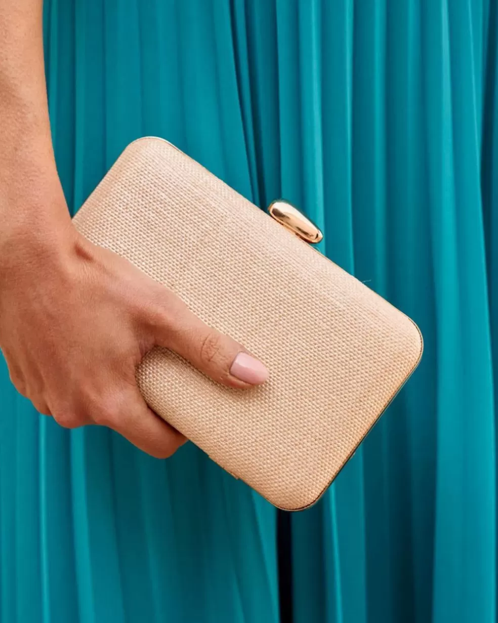 BOLSOS | FERIA>Polin et moi Bolso Lacrado Fiama CAMEL