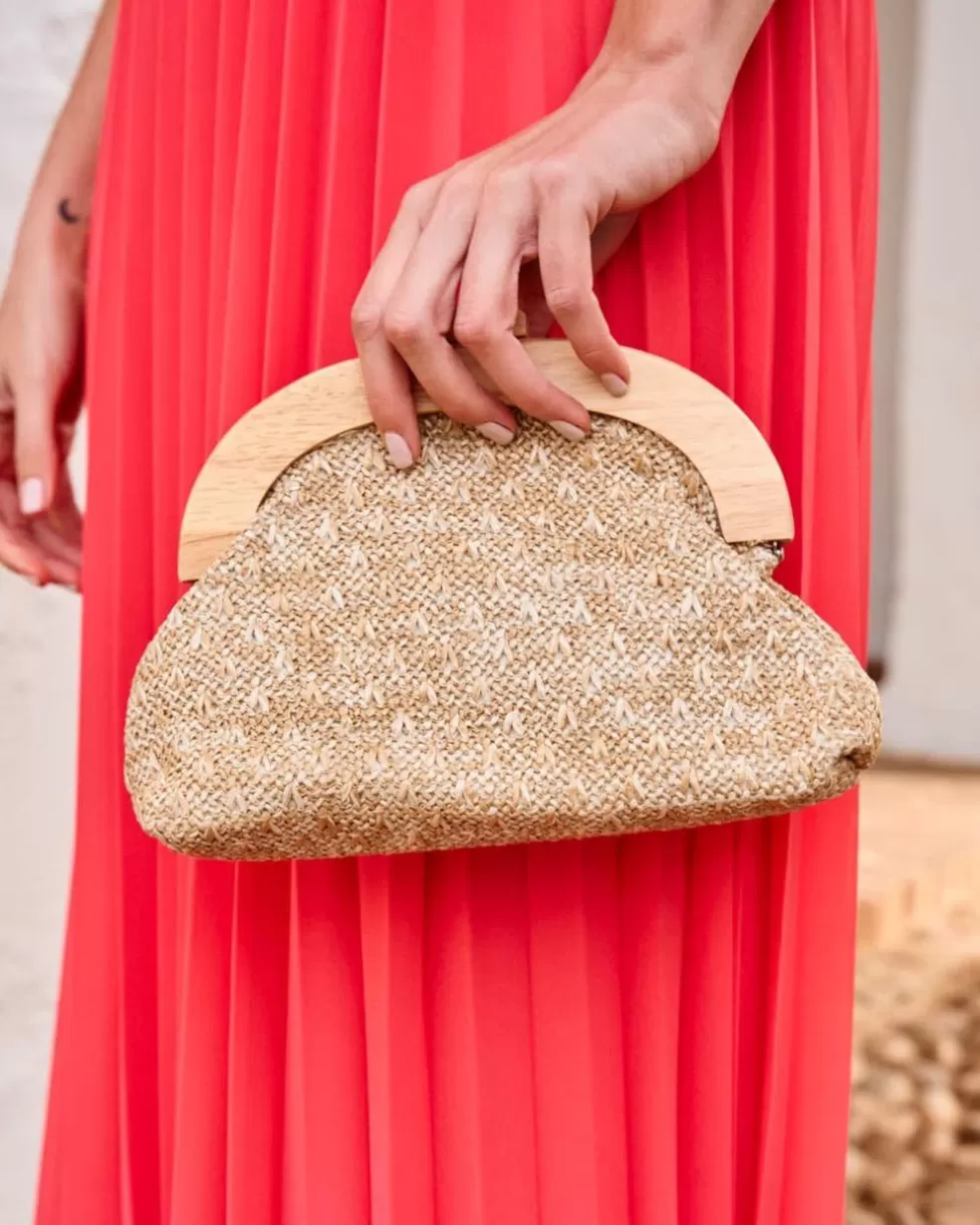 BOLSOS | COMPLEMENTOS>Polin et moi Bolso Madera Fania beige