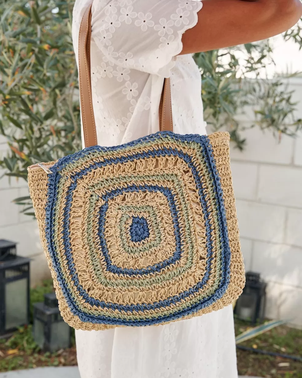 BOLSOS>Polin et moi Bolso Shopper Sophie denim