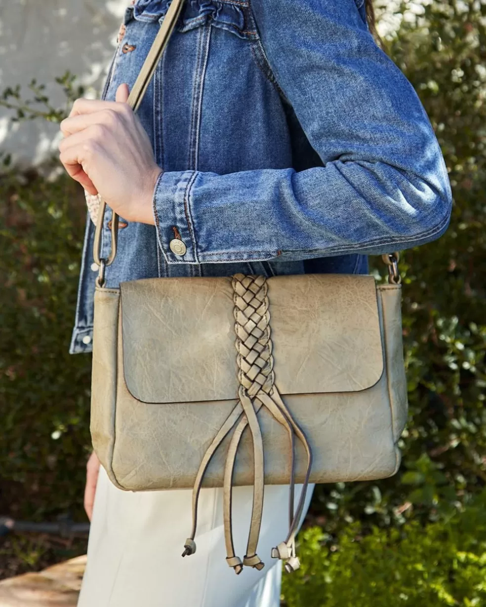 BOLSOS>Polin et moi Bolso Trenza Centra Menta