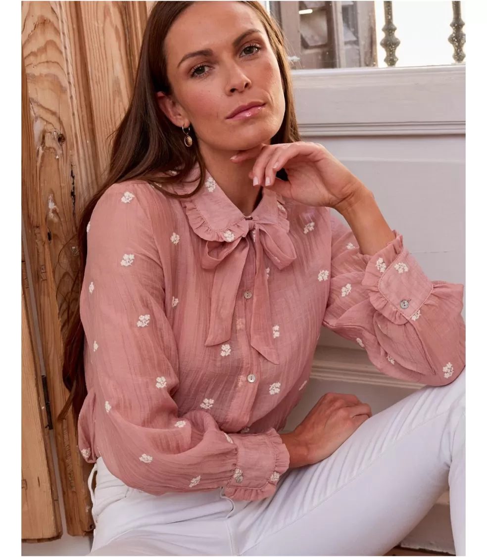 BLUSAS Y CAMISAS>Polin et moi Camisa Lazada Tamy