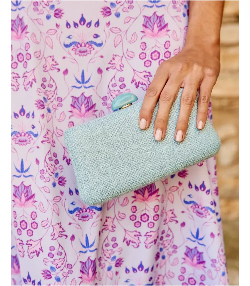 BOLSOS | COMPLEMENTOS>Polin et moi Clutch Rafia Cemia