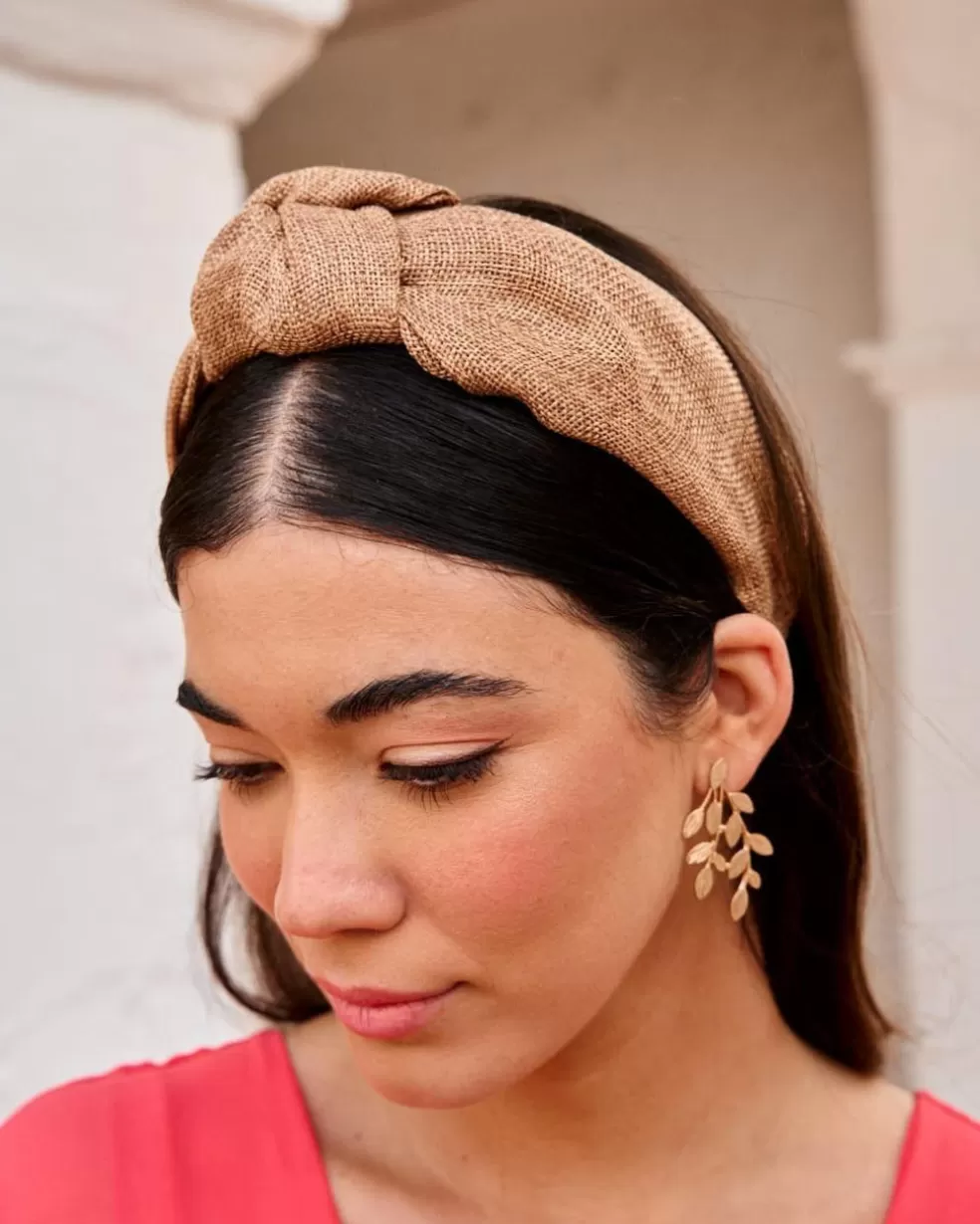 COMPLEMENTOS | DIADEMAS>Polin et moi Diadema Nudo Gadea camel