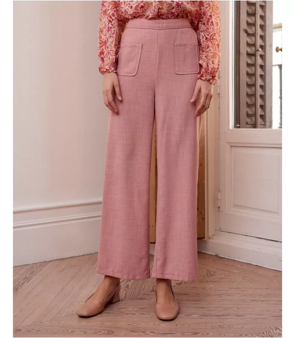 PANTALONES>Polin et moi Pantalón Bolsillo Simone ROSA