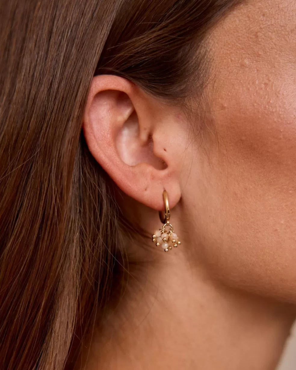 BISUTERÍA>Polin et moi Pendientes Pequeños Colmania BEIGE