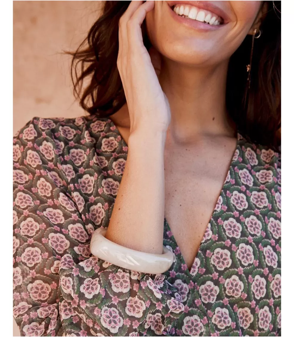 BISUTERÍA>Polin et moi Pulsera Rígida Rozza Crudo