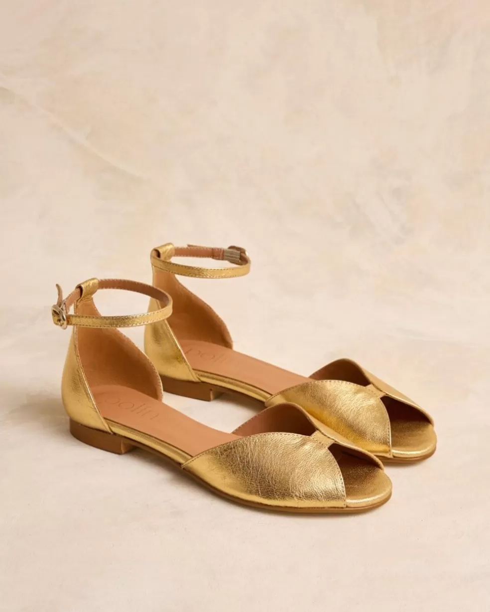 SANDALIAS>Polin et moi Sandalia Plana Maripia Oro