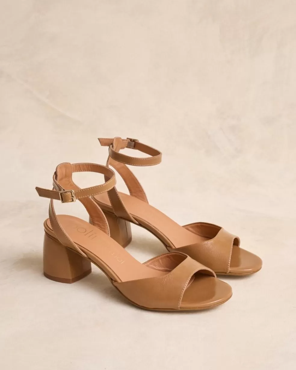 SANDALIAS>Polin et moi Sandalia Tacón Tatti Cuero