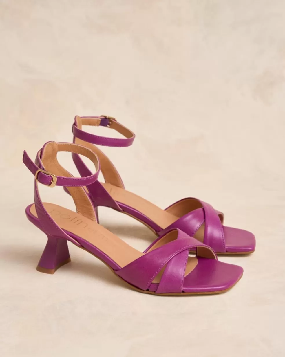 SANDALIAS>Polin et moi Sandalia Tacón Vima buganvilla
