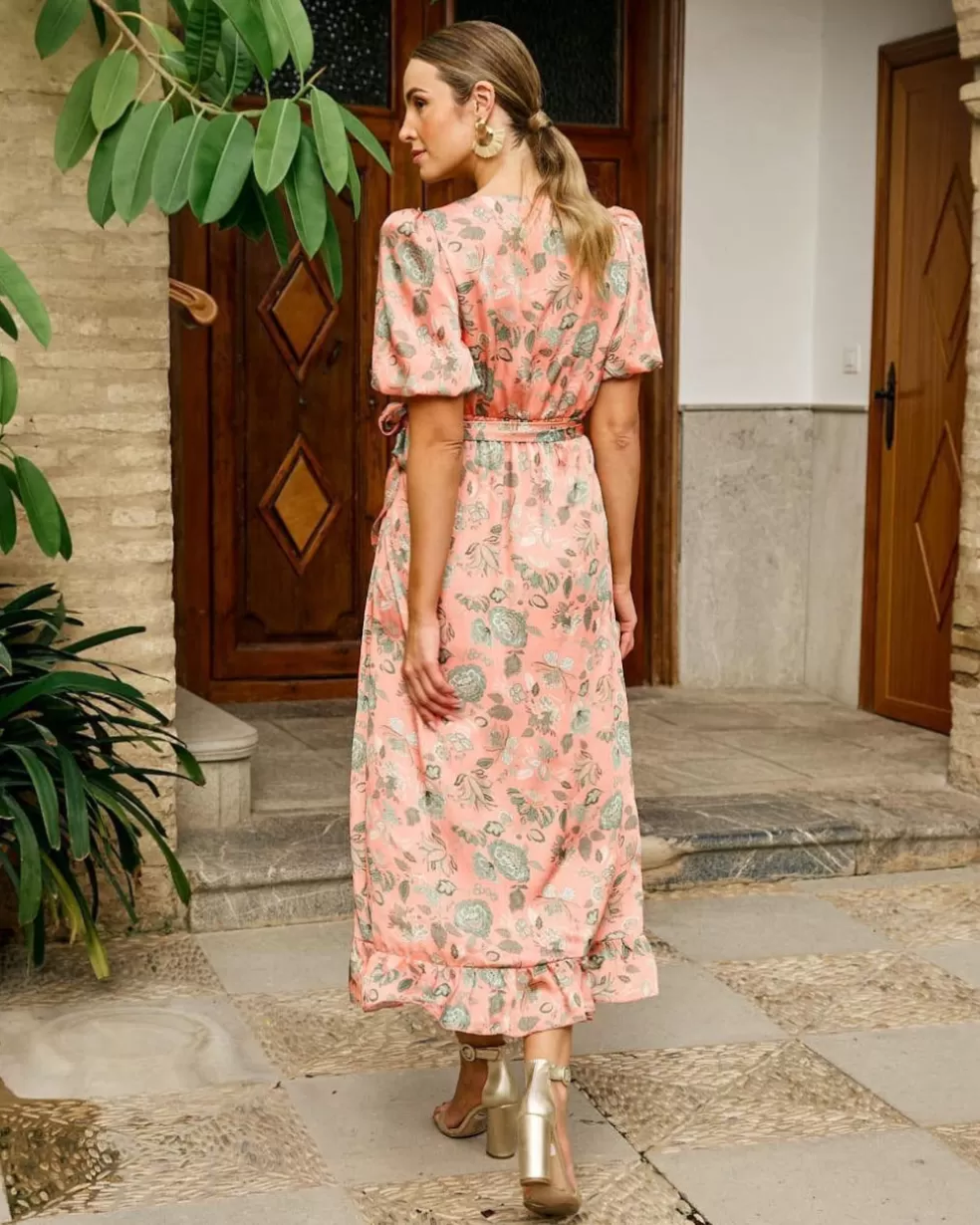 FERIA>Polin et moi Vestido Midi Azalea