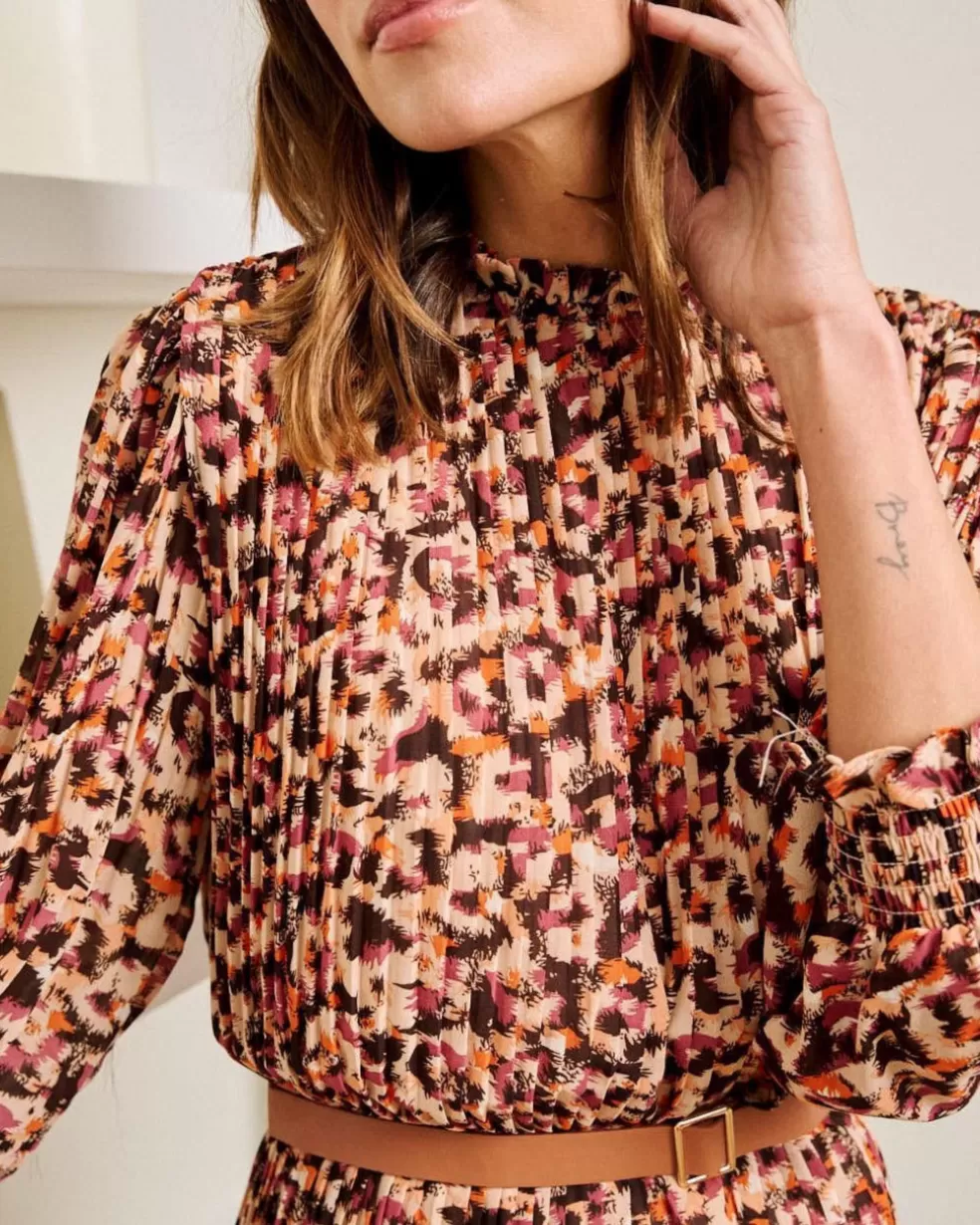 VESTIDOS Y MONOS>Polin et moi Vestido Midi Pliza beige