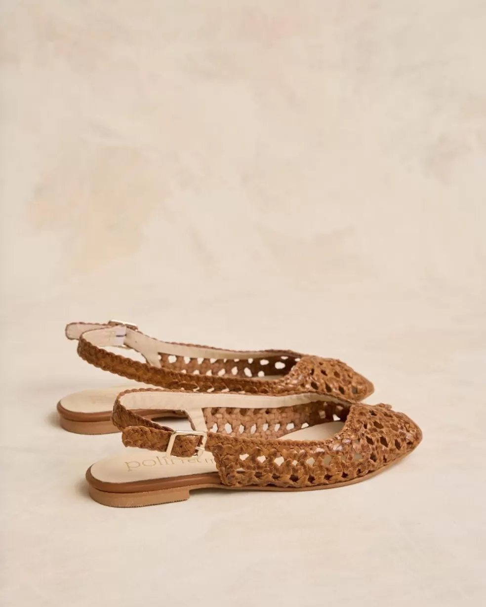 TRENZADOS | BAILARINAS>Polin et moi Zapato Plano Minia Cuero